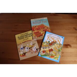 Set of 3 Educational Historical Cut-Out Diorama Kits